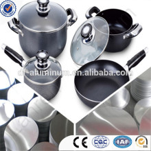 Círculo de utensílios de alumínio polido, conjunto de utensílios de cozinha